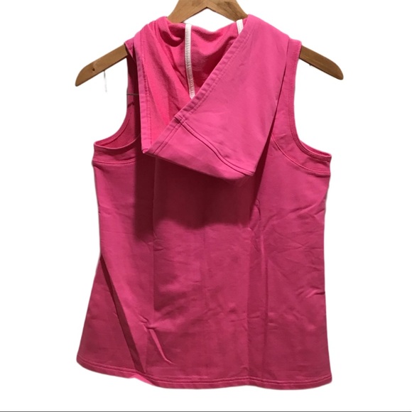 Lauren Ralph Lauren active women’s hooded vest full zip pink - Picture 2 of 7